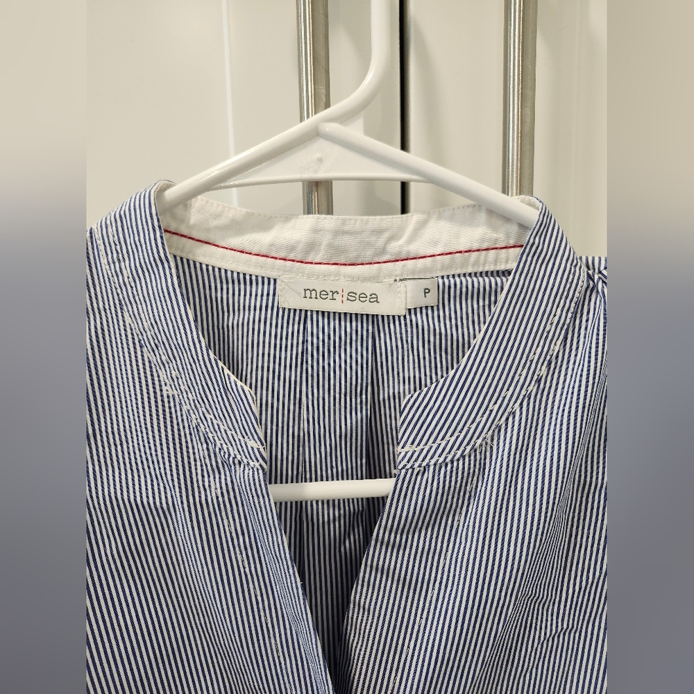 Mer Sea Essential Collard Shirt Dress - Picture 4 of 10